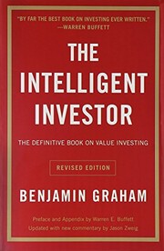 Cover of: The Intelligent Investor