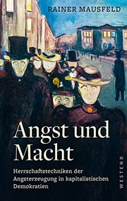Cover of: Angst und Macht