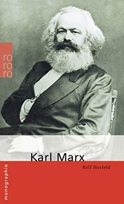 Cover of: Marx, Karl