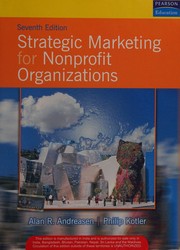 Cover of: Strategic marketing for nonprofit organizations