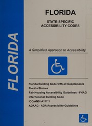 Cover of: ADA, Americans with disabilities act architectural barrier removal and compliance manual: a simplified approach to accessibility