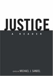 Justice by Michael J. Sandel