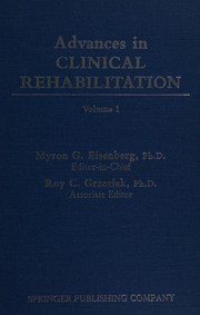 Cover of: Advances in Clinical Rehabilitation