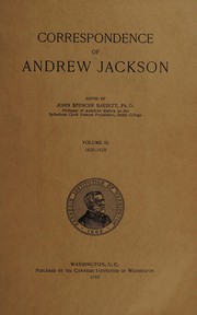 Cover of: Correspondence of Andrew Jackson: 1820-1828