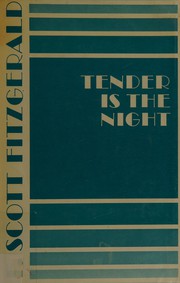 Cover of: Tender Is the Night