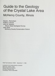 Cover of: Guide to the geology of the Crystal Lake area, McHenry County, Illinois