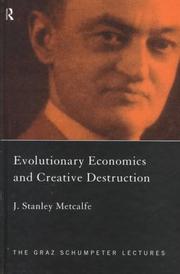 Cover of: Evolutionary economics and creative destruction