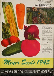 Cover of: Meyer's seeds, 35th edition, 1945