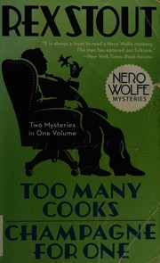 Cover of: Too many cooks by Rex Stout