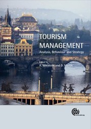 Cover of: Tourism Management: Analysis, Behaviour and Strategy