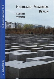 Cover of: Holocaust-Denkmal Berlin