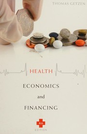 Cover of: Health economics and financing