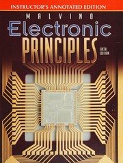 Cover of: Malvino electronic principles