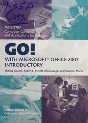 Cover of: Go! with Microsoft Office 2007 introductory