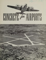 Cover of: Concrete for airports