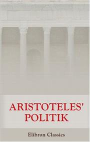 Πολιτικά (Politiká) by Aristotle