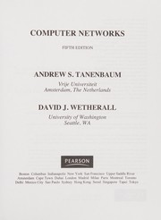 Cover of: Computer Networks