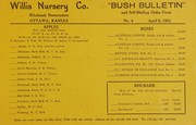 Cover of: "Bush bulletin": and self-mailing order form