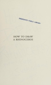 Cover of: How to Draw a Rhinoceros