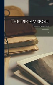 Cover of: Decameron: 3