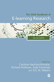 Cover of: E-Learning Research