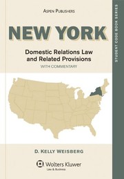 Cover of: New York domestic relations law and related provisions