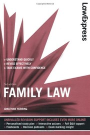 Cover of: Law Express: Family Law