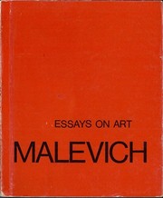 Cover of: Essays on art, 1915-1933