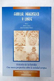 Cover of: Familia, parentesco y linaje