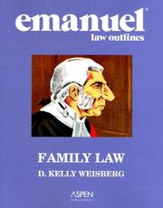 Cover of: Emanuel Law Outlines: Family Law