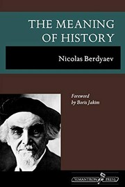 Cover of: The meaning of history