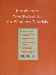 Cover of: WordPerfect 6.1 for Windows -- New Perspectives Introductory :