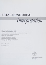 Fetal monitoring interpretation by Micki L. Cabaniss