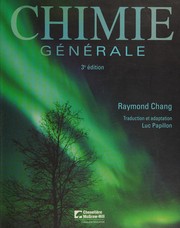 Cover of: Chimie Générale by Raymond Chang