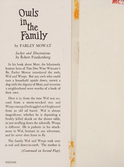 Cover of: Owls in the Family