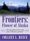 Cover of: Frontiers.