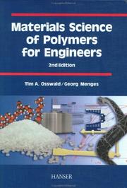 Cover of: Materials Science of Polymers for Engineers