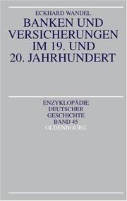 Cover of: Banken und Versicherungen im 19. und 20. Jahrhundert