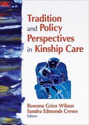 Cover of: Tradition and Policy Perspectives in Kinship Care