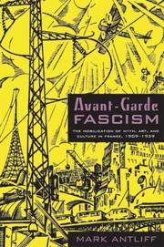 Cover of: Avant-Garde Fascism by Mark Antliff