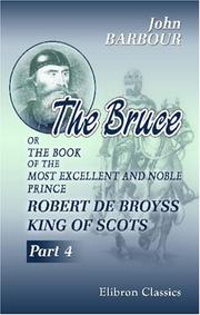 The Bruce by Barbour, John
