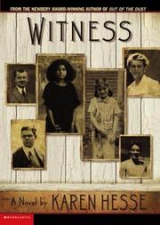 Witness by Karen Hesse