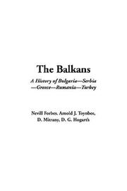 Cover of: The Balkans