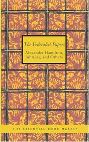 Cover of: The Federalist Papers