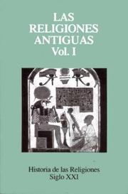Cover of: Historia de Las Religiones Las Religiones Antiguas I - V 1