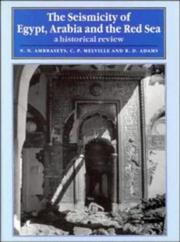 Cover of: The seismicity of Egypt, Arabia, and the Red Sea: a historical review