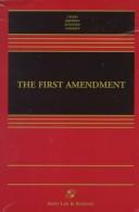 Cover of: The First Amendment