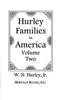 Cover of: Hurley families in America