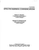 Cover of: Effective business communications