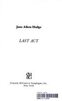 Cover of: Last act